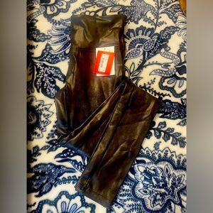 Spanx XS black legging with tags
